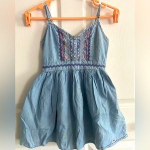Hollister Denim Tank Size 0 Adjustable Straps
